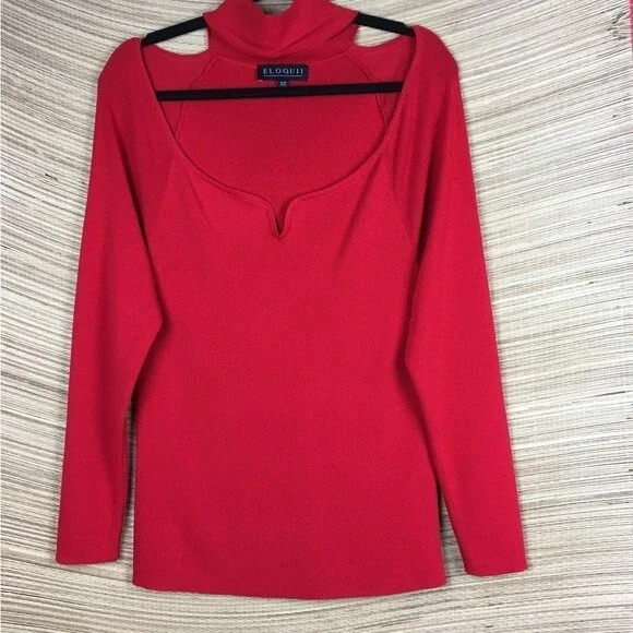 ELOQUII Open Neckline Slinky Size 18/20 - Picture 3 of 9